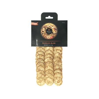 Marky&#39;s Hand Made Mini Blini 36pcs 4oz