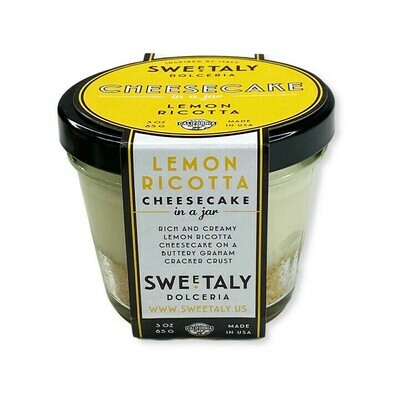Sweetaly Cheesecake Lemon Ricotta Italy 3oz