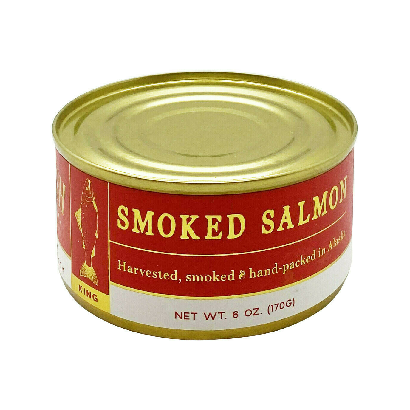 Wildfish Cannery Smoked King Salmon Arkansas 6oz