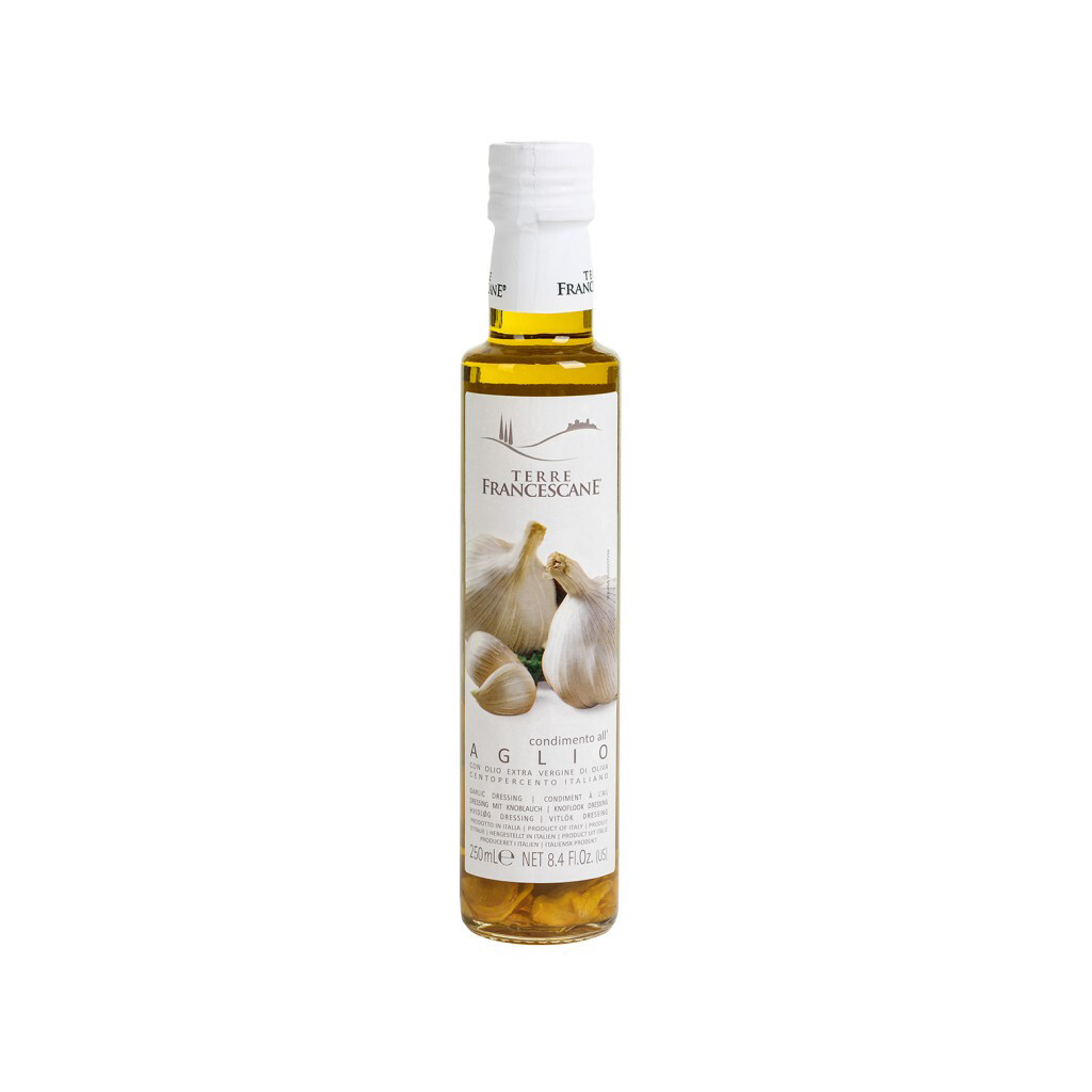 Garlic Infused Extra Virgin Olive Oil Italy 8.5oz