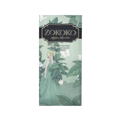 Zokoko Solomon Islands 65% Dark Chocolate with Mint 2oz Australia