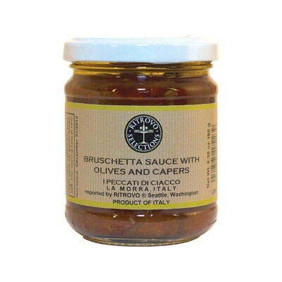 Ritrovo Bruscetta Sauce with Olives and Capers 180g Italy