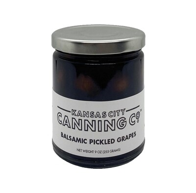 Kansas City Canning Co Balsamic Pickled Grapes 9oz