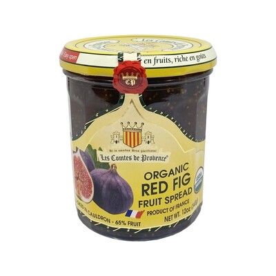 Organic Red Fig Fruit Spread France 12oz