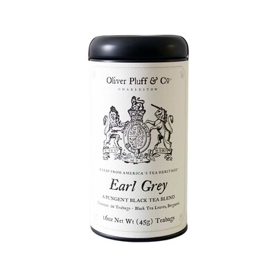 Oliver Pluff & Co Earl Grey Black Tea 20 Teabags