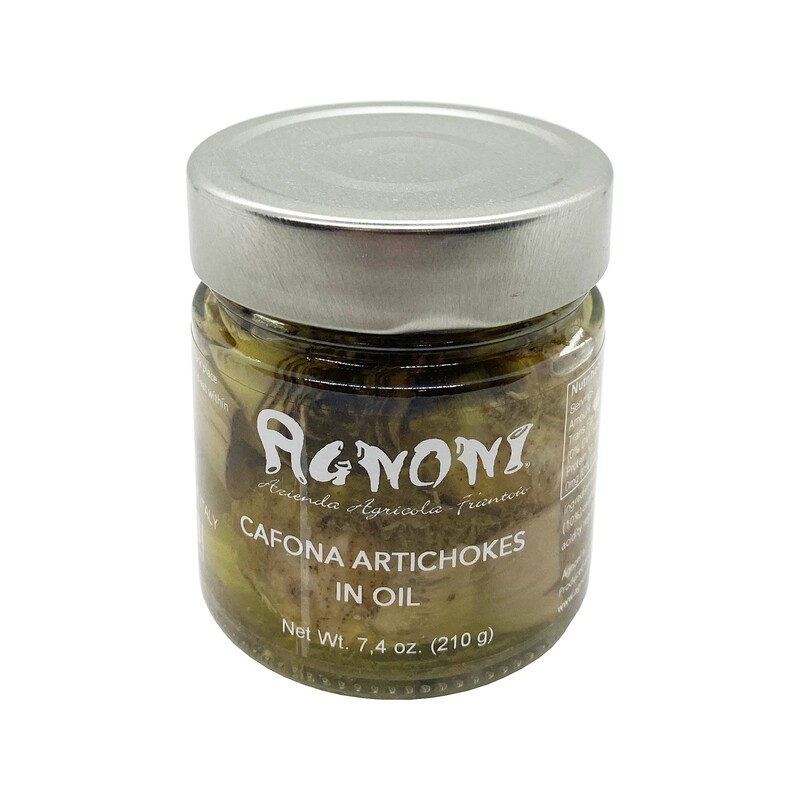 Agnoni Cafona Artichokes in Oil Italy 7.4oz