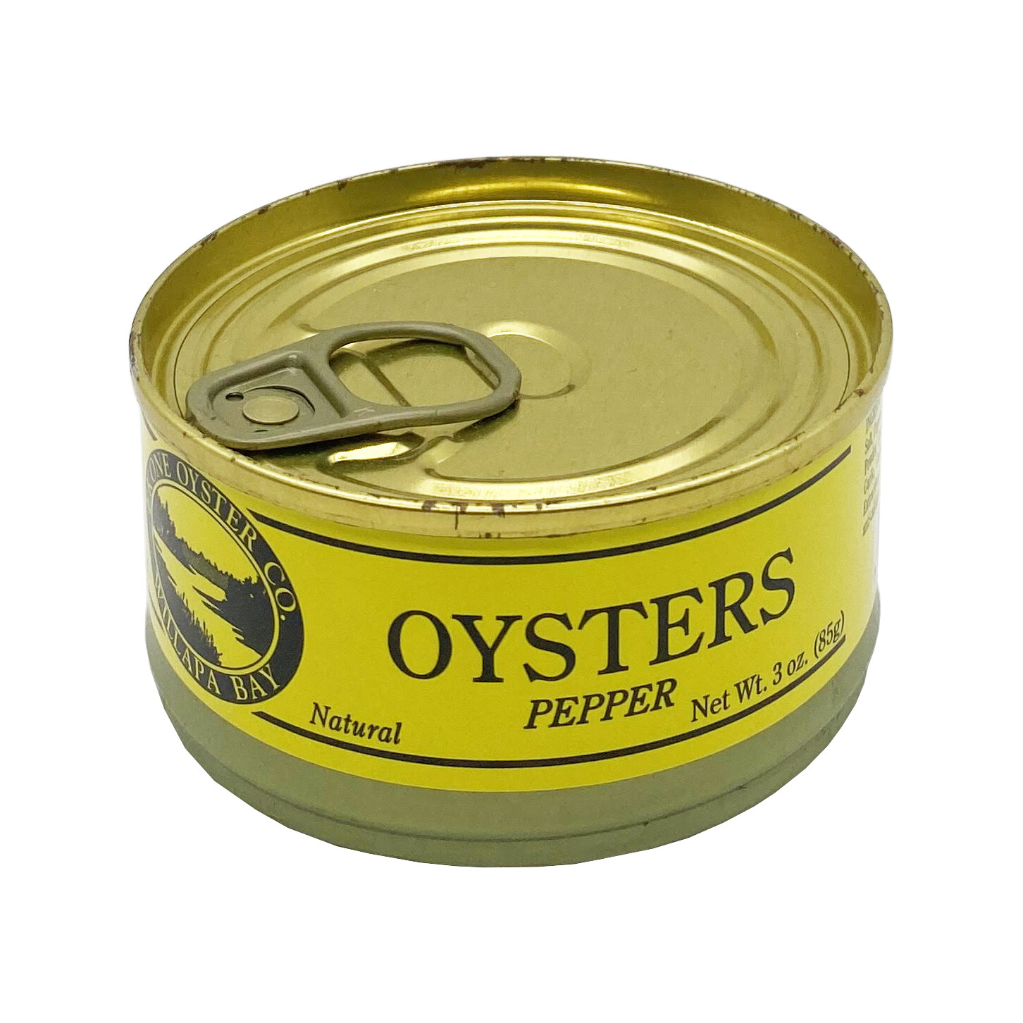 Ekone Oyster Co. Lemon Pepper Smoked Oysters 3oz