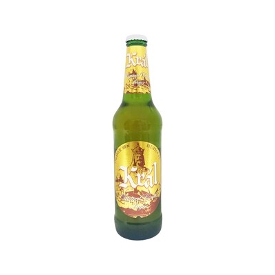 Kral Original Czech Lager Beer 4.7% 500ml Czech Republic