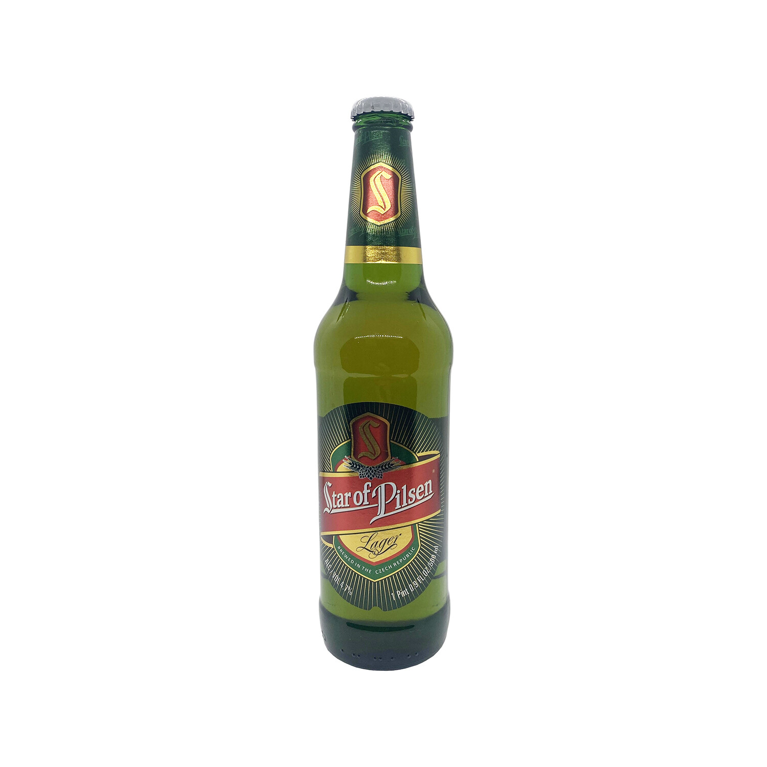 Star of Pilsen Lager 4.7% Beer Czech Republic 500ml