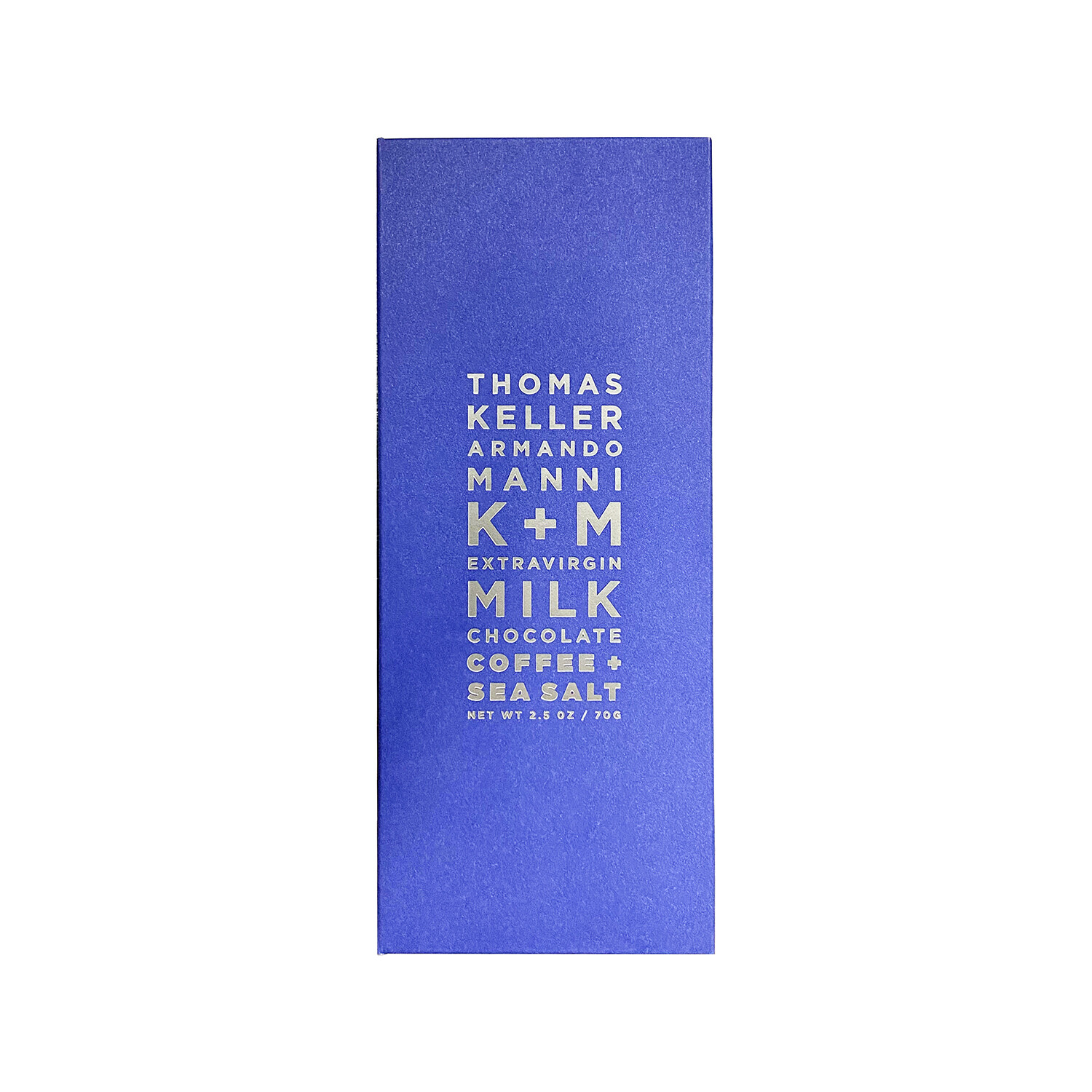 Thomas Keller Armando Manni K + M 49% Milk Chocolate Coffee + Sea Salt 70g