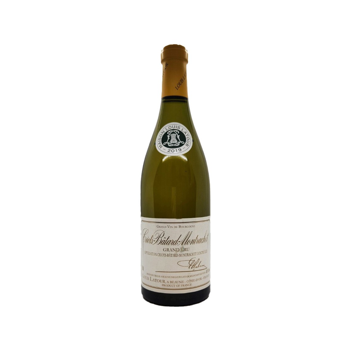 2019 Louis Latour Criots Batard Montrachet Grand Cru 750ml France