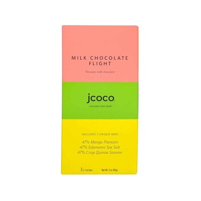 Jcoco Milk Chocolate Flight 3oz