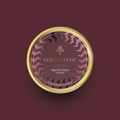 Golden Goat Caviar Ossetra Imperial 50g