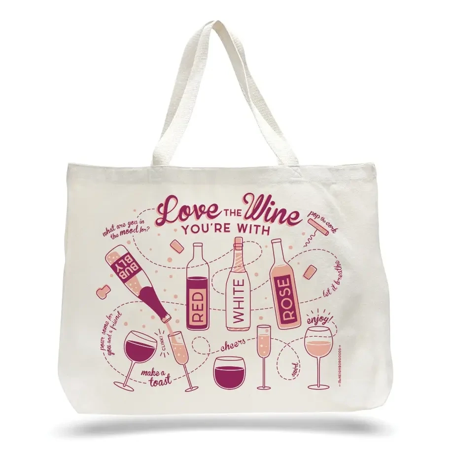 The Neighborgoods Wine Tote Bag
