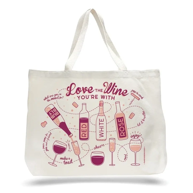 The Neighborgoods Wine Tote Bag