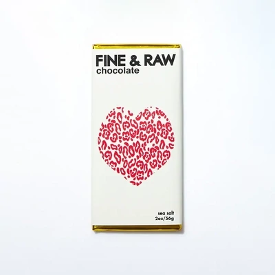 Fine & Raw 70% Chocoate With Sea Salt 2oz