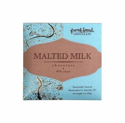 French Broad Malted Milk 45% Chocolate 1oz