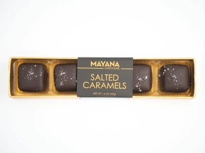 Mayana Chocolate Salted Caramel 5 Piece Box