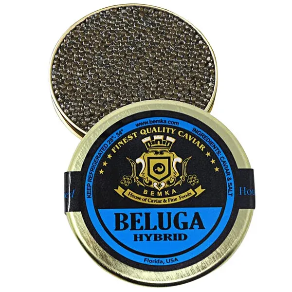 Bemka Beluga Hybrid Caviar 2oz