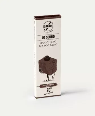 Sabadi Lo Scuro Modica 70% Chocolate with Mascobado Sugar 50g Italy