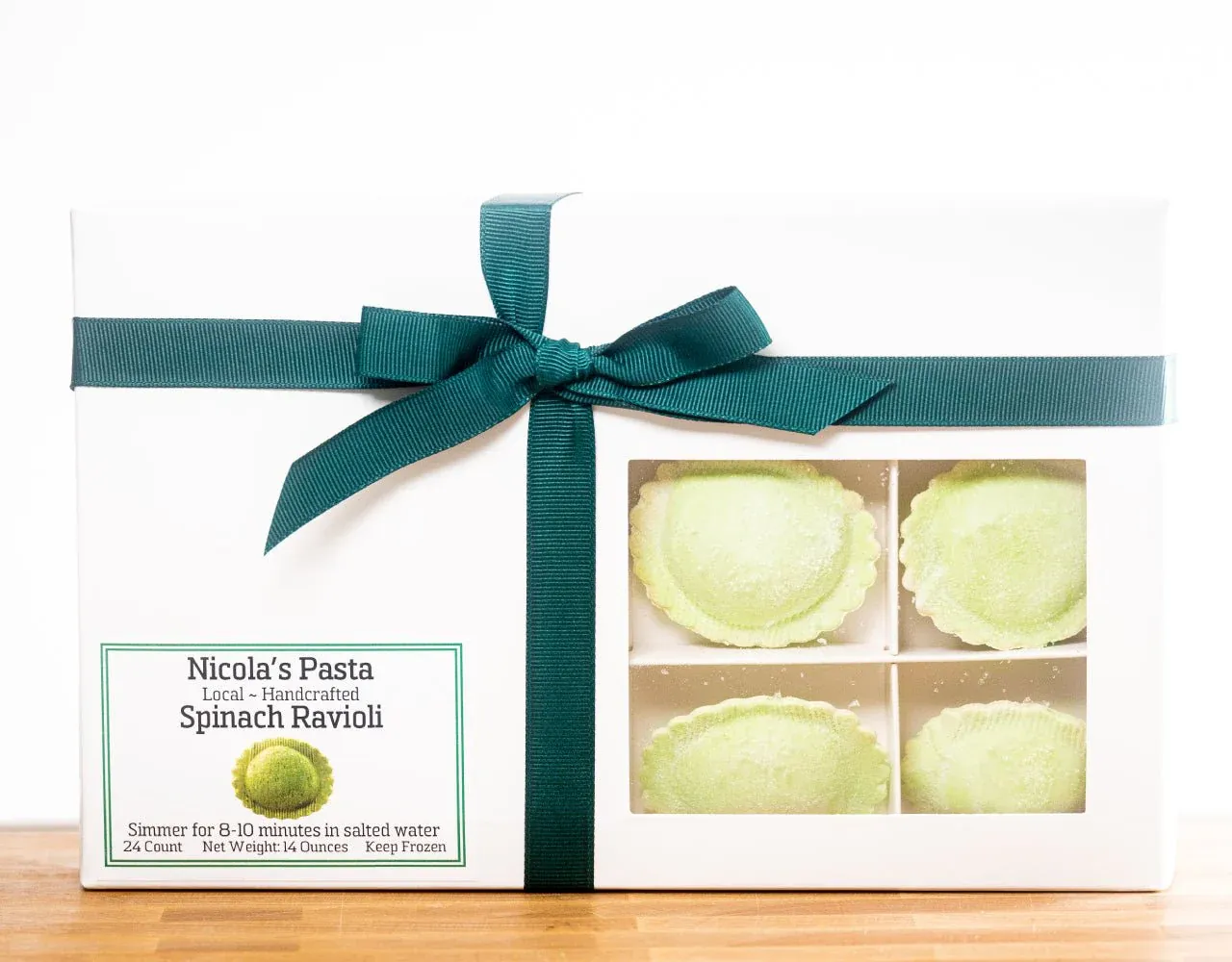 Nicola&#39;s Spinach Ravioli