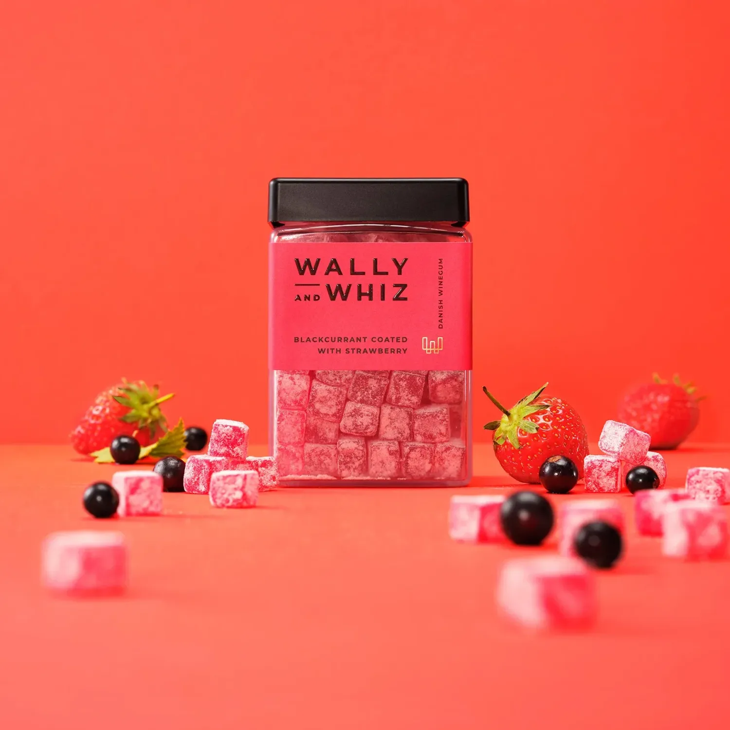 Wally and Whiz Blackcurrant with Strawberry Gummies 8.5oz