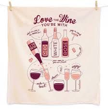 The Neighborgoods Wine Tea Towel