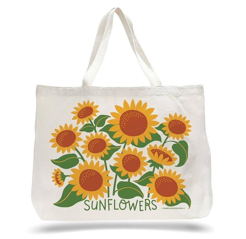 The Neighborgoods Sunflower Tote Bag