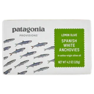 Patagonia Spanish White Anchovies In Lemon Olive Oil 4.2oz Spain