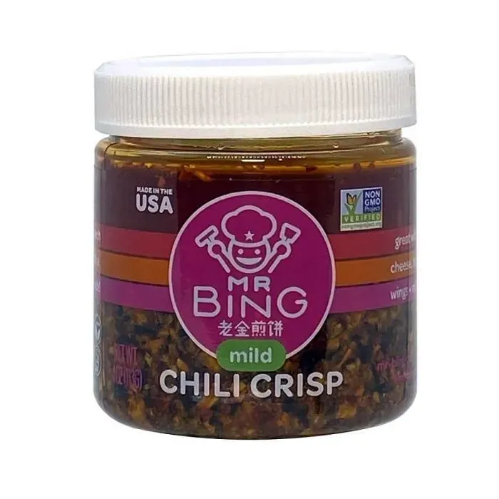 Mr Bing Chili Crisp Mild 4oz