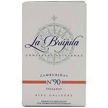 La Brujula Small Scallops In Sauce 3.9oz Spain
