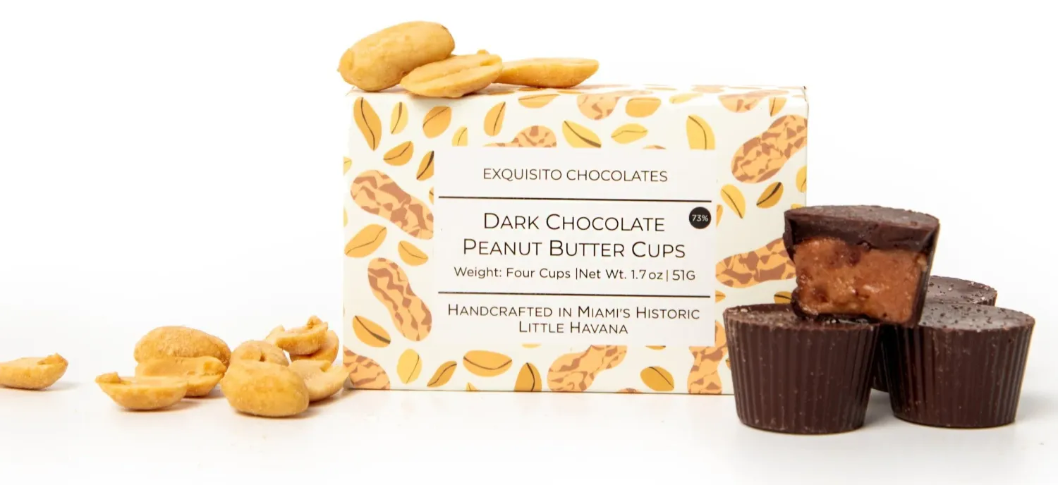 Exquisito Dark Chocolate Peanut Butter Cups 1.7oz