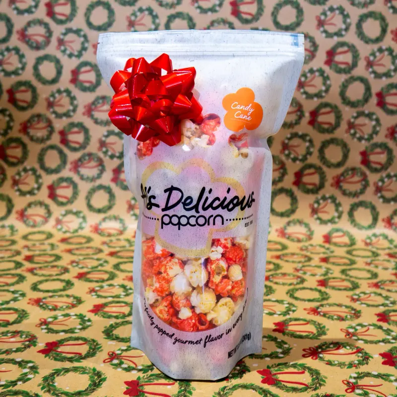 Al&#39;s Delicious Popcorn Candy Cane 8.5oz