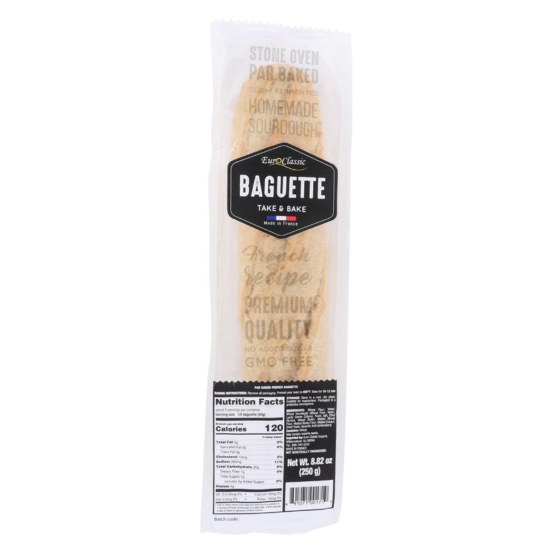 Euro Classic French Baguette Take and Bake 8.82oz