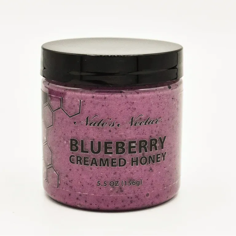 Nate&#39;s Nectar Blueberry Creamed Honey