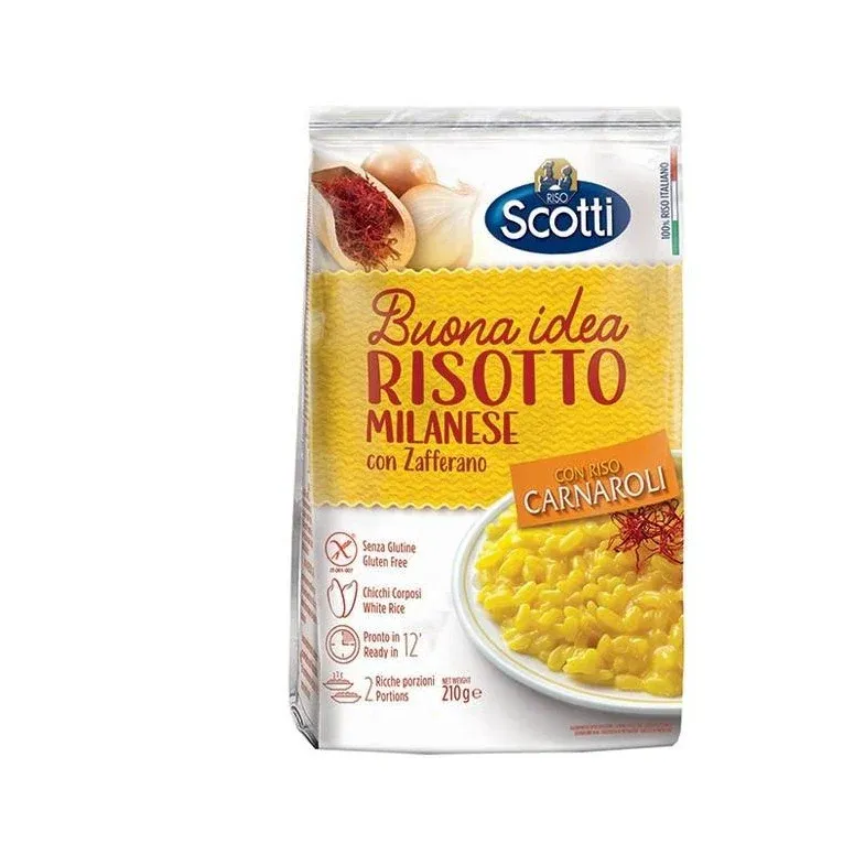 Riso Scotti Buona Idea Milanese Risotto 7.4oz Italy