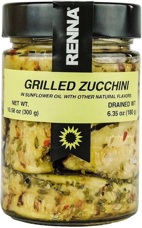 Renna Grilled Zucchini in Oil 10.58oz Italy