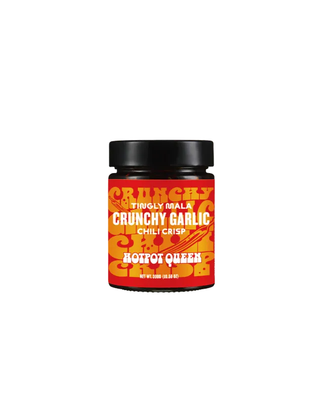 Hotpot Queen Crunchy Garlic Chili Crisp 10.58oz