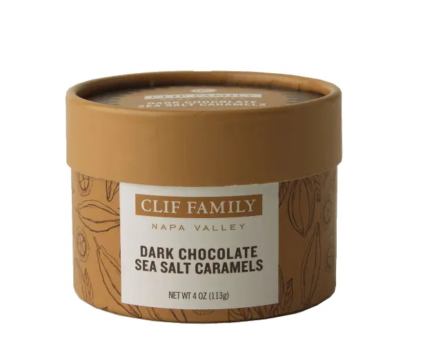 Clif Family Organic Dark Chocolate Sea Salt Caramels