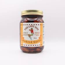 The Lady May Spicy Asian Pickled Garlic 16oz