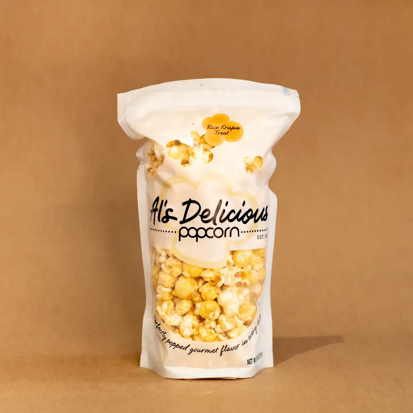 Al&#39;s Delicious Popcorn Rice Krispie Treat 8.5oz