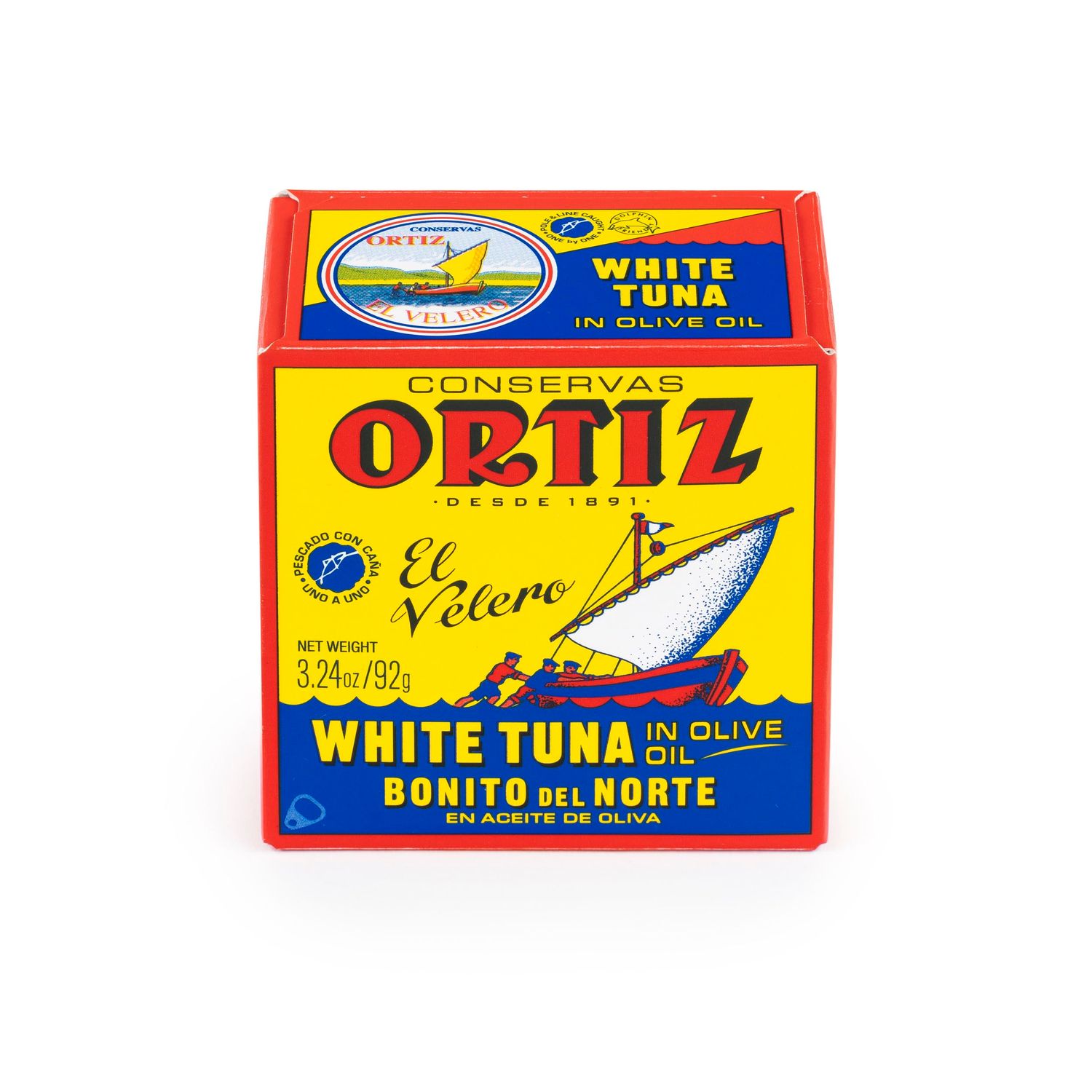 Conservas Ortiz White Tune in Olive Oil 3.24oz Spain