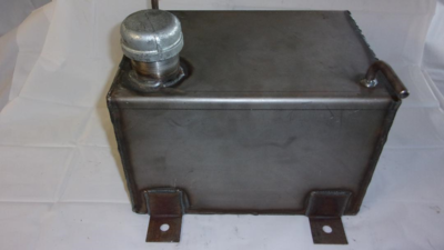5 GALLON STEEL FUEL TANK (BARE METAL)