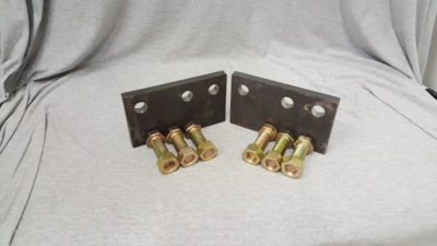 3/4 in. flat plate mounts with bolts
