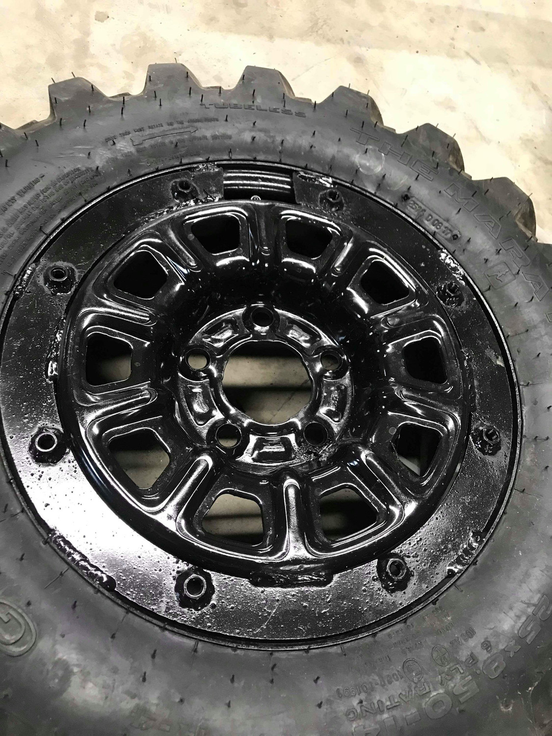 Century Bead Protectors Built With Rims And Tires