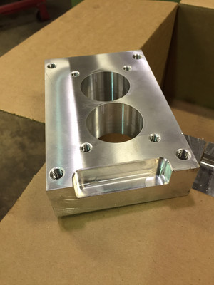 Weld on block