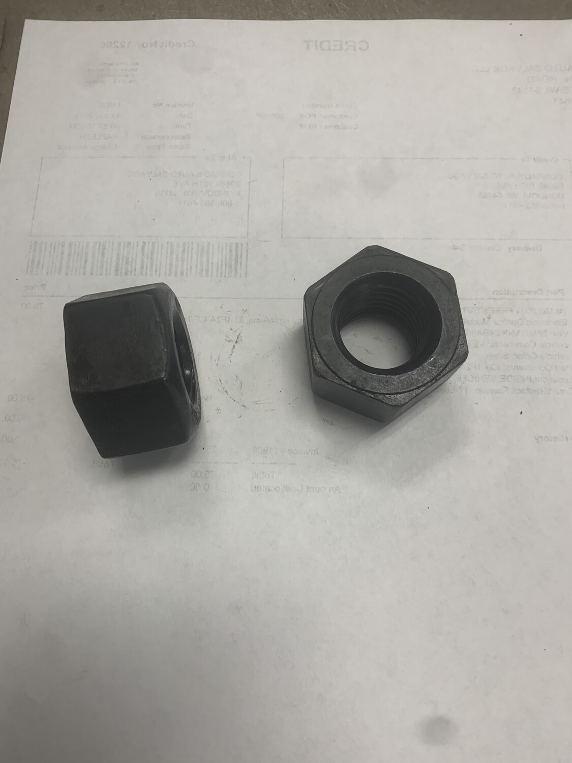 B7 Rod Nuts