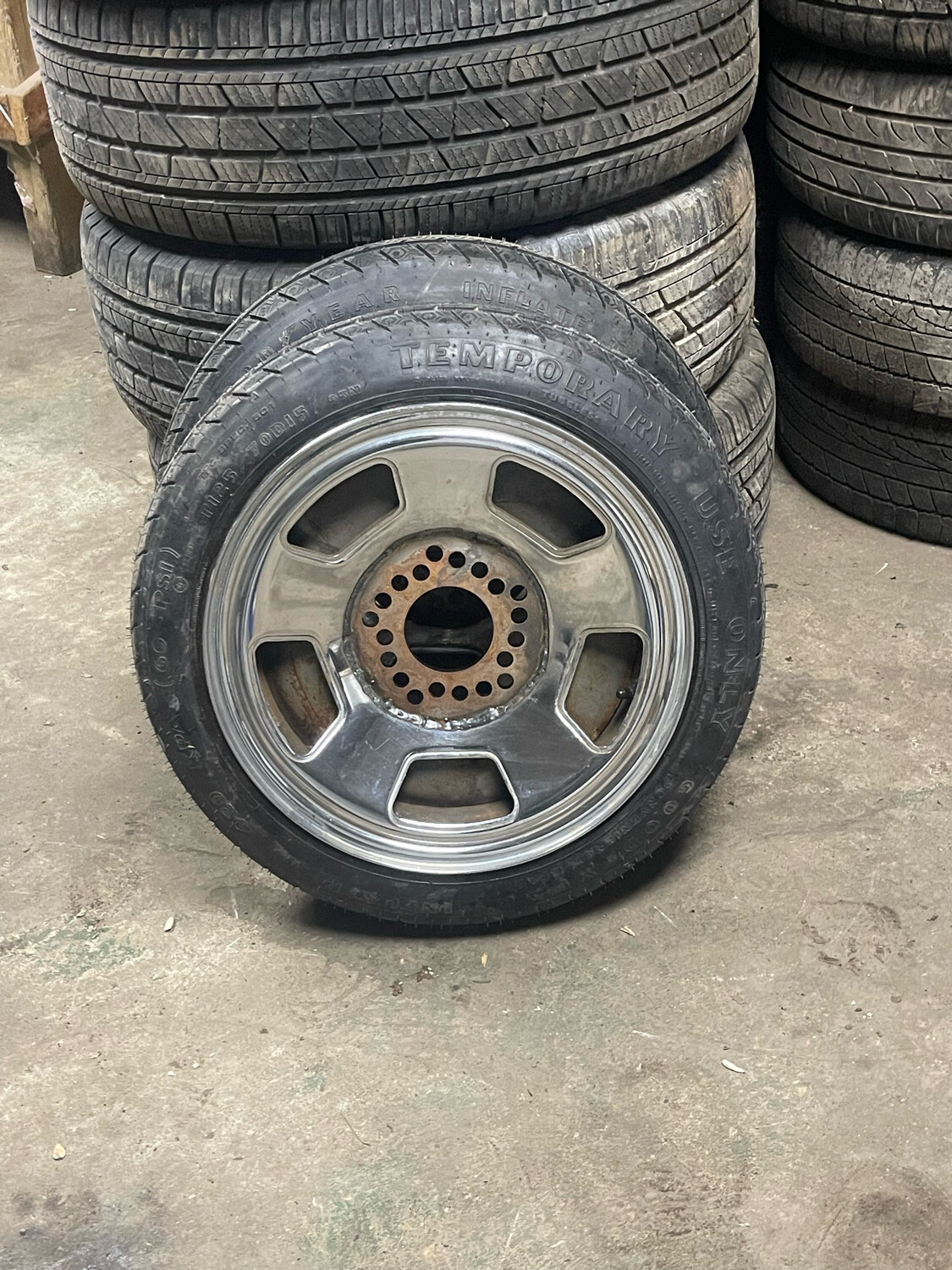 15” Double Donut Wheels