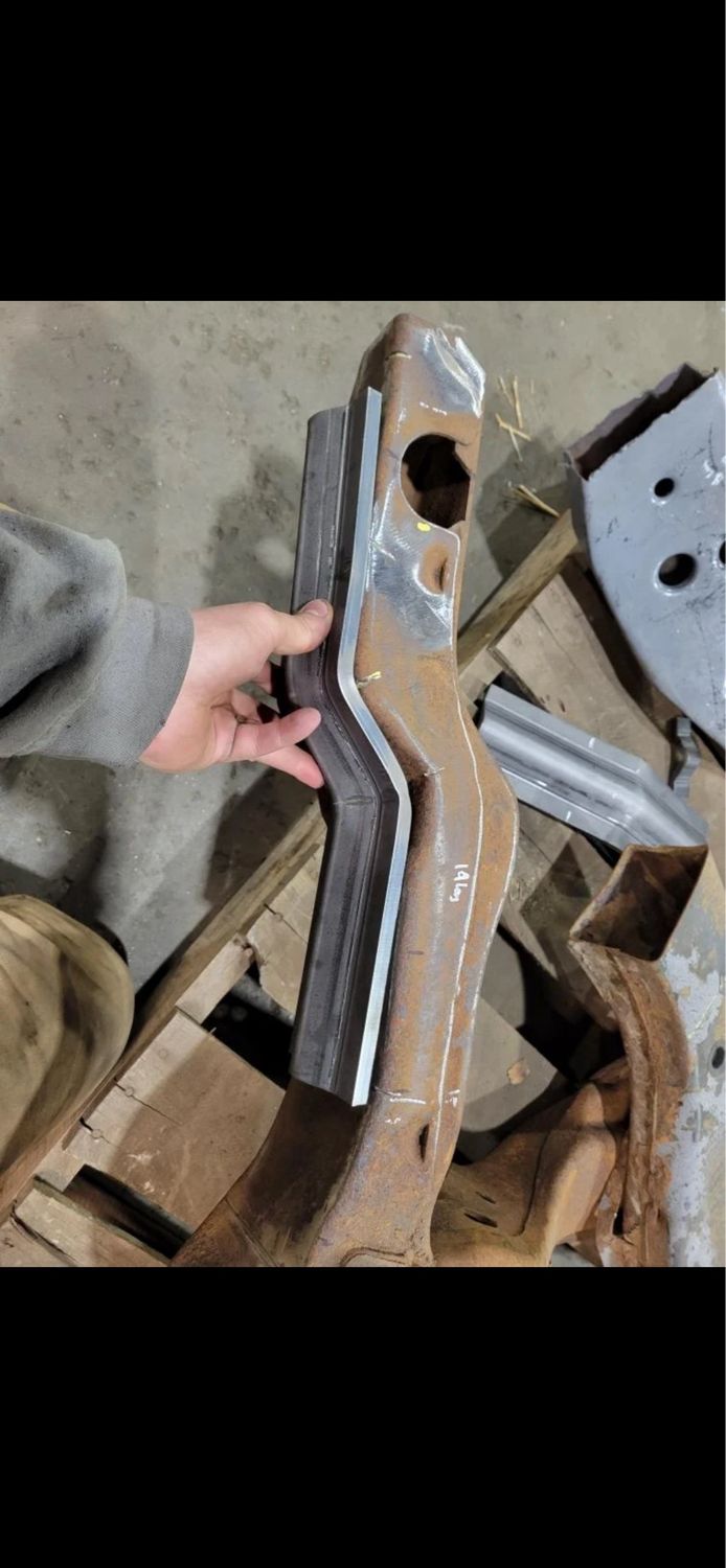 15 Inch Old Iron Peaked Front Plates