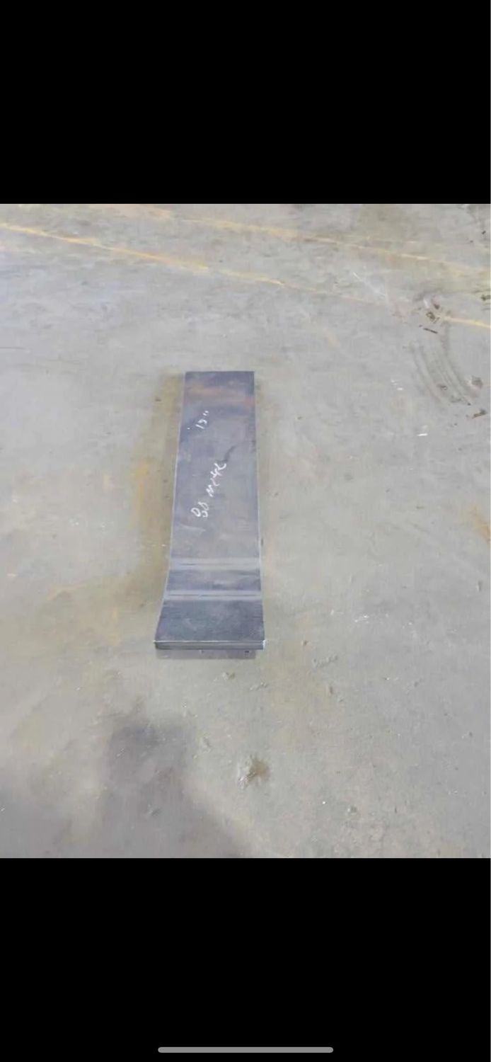 Metric GM 15 Inch Flat Front Plate